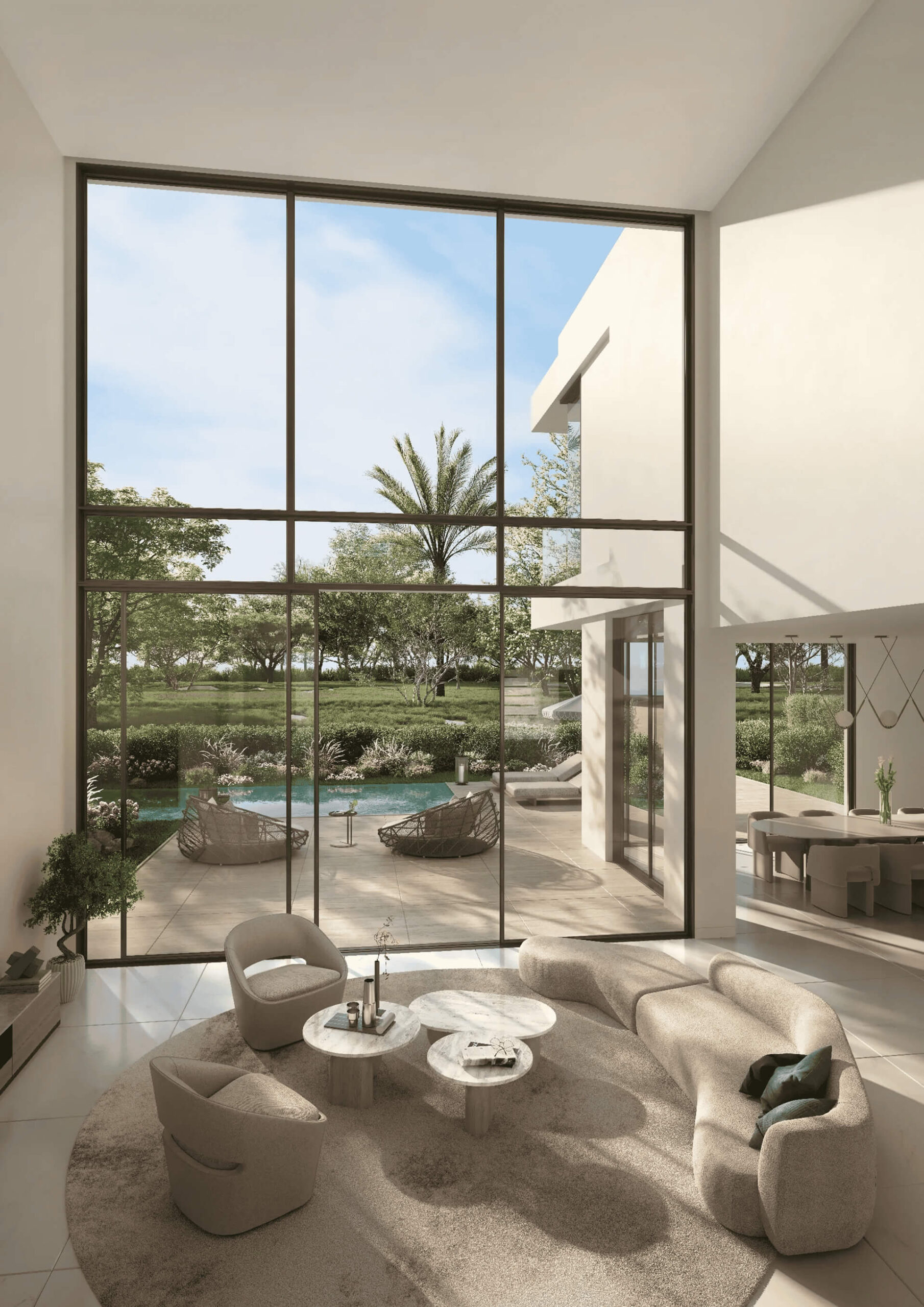 bayn by ora double height villa exteriors