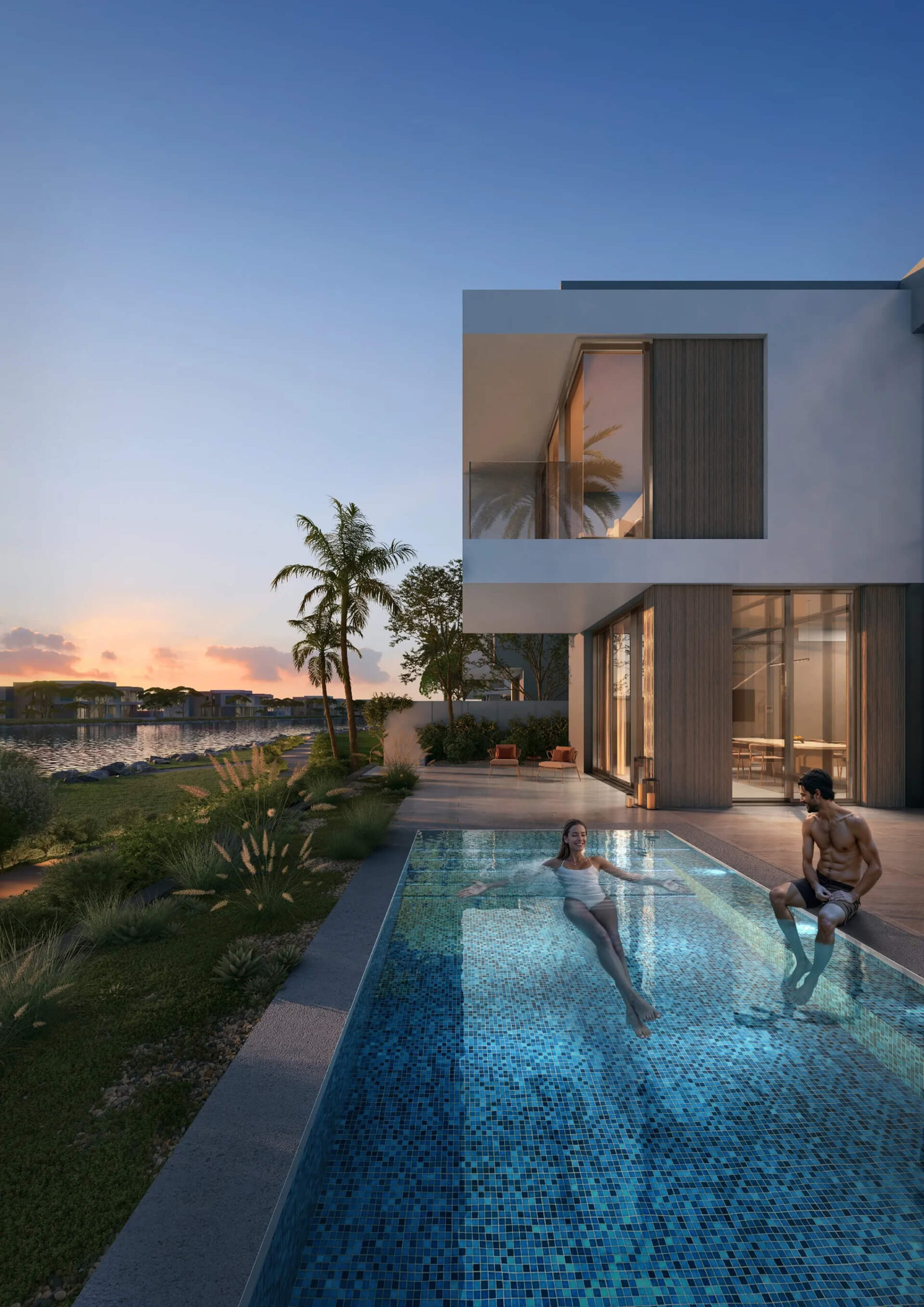 bayn by ora gemini villa swimming pool